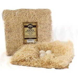 Natural Chicken Nesting Pads - 10 Pack - Aspen Excelsior Bedding Hen Nest Box